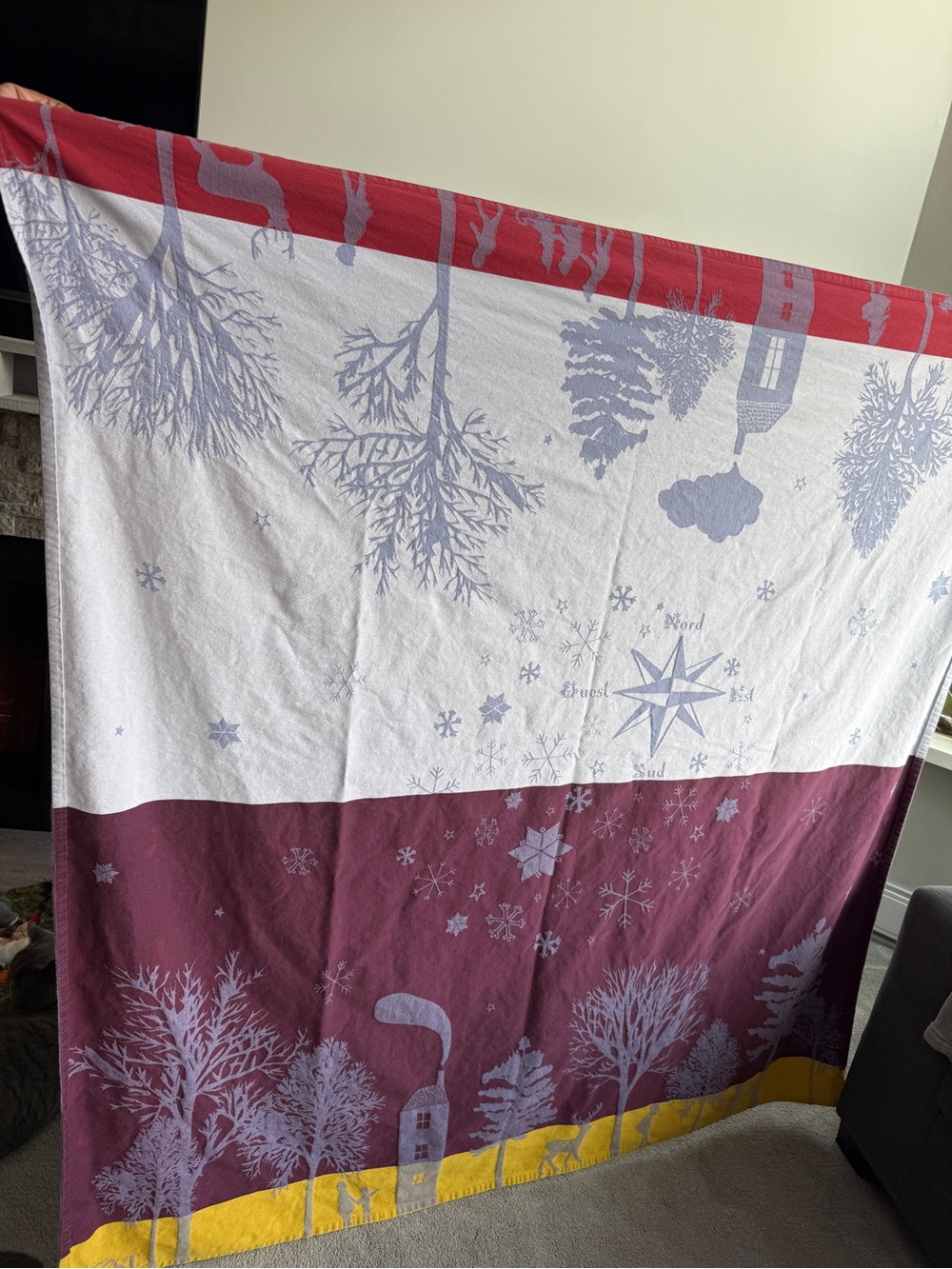 Tissage Moutet 💯cotton table cloth